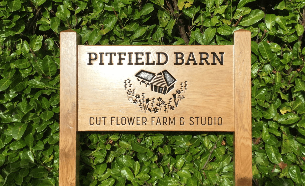 Extra Large Ladder Sign 720 x 400mm - Posts 70 x 70 x 1520mm