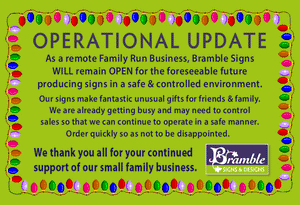 Operational Update for New Shutdown