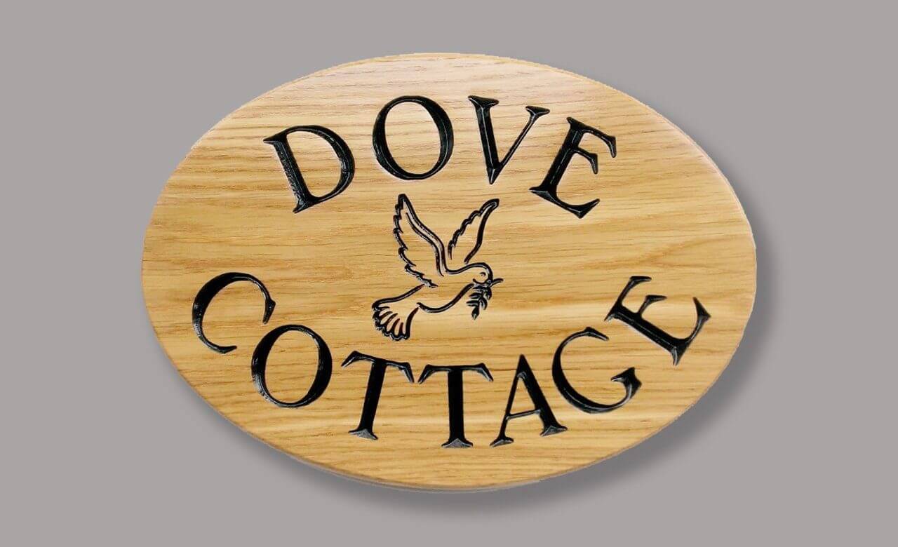 Shaped House Signs, Plaques and Name plates
