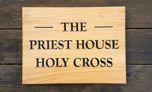 THE PRIEST HOUSE HOLY CROSS FONT: GOUDYOLD