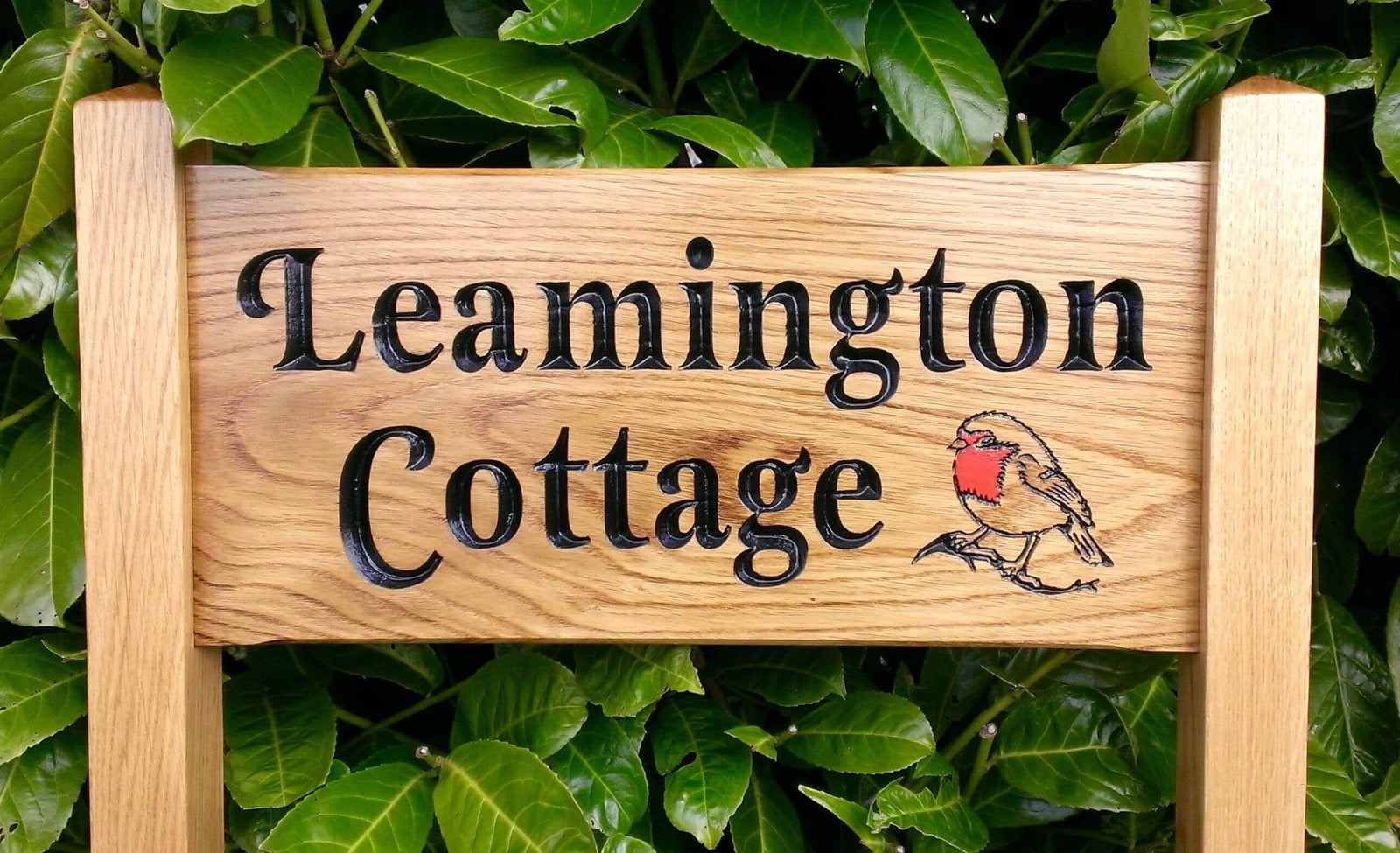 Custom Oak Ladder Signs Bespoke Wayfinding