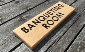 Hospitality Food Room, Banqueting Room, Conference Room Sign