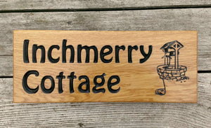 Inchmerry Cottage With Well Design FONT: HOBO