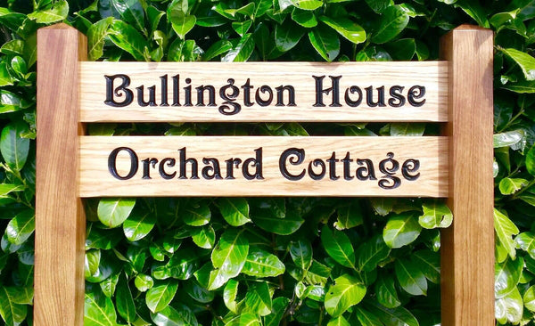 Sign Rung Multi Rung Ladder Sign 720 x 110mm - Posts 70 x 70 x 1520mm