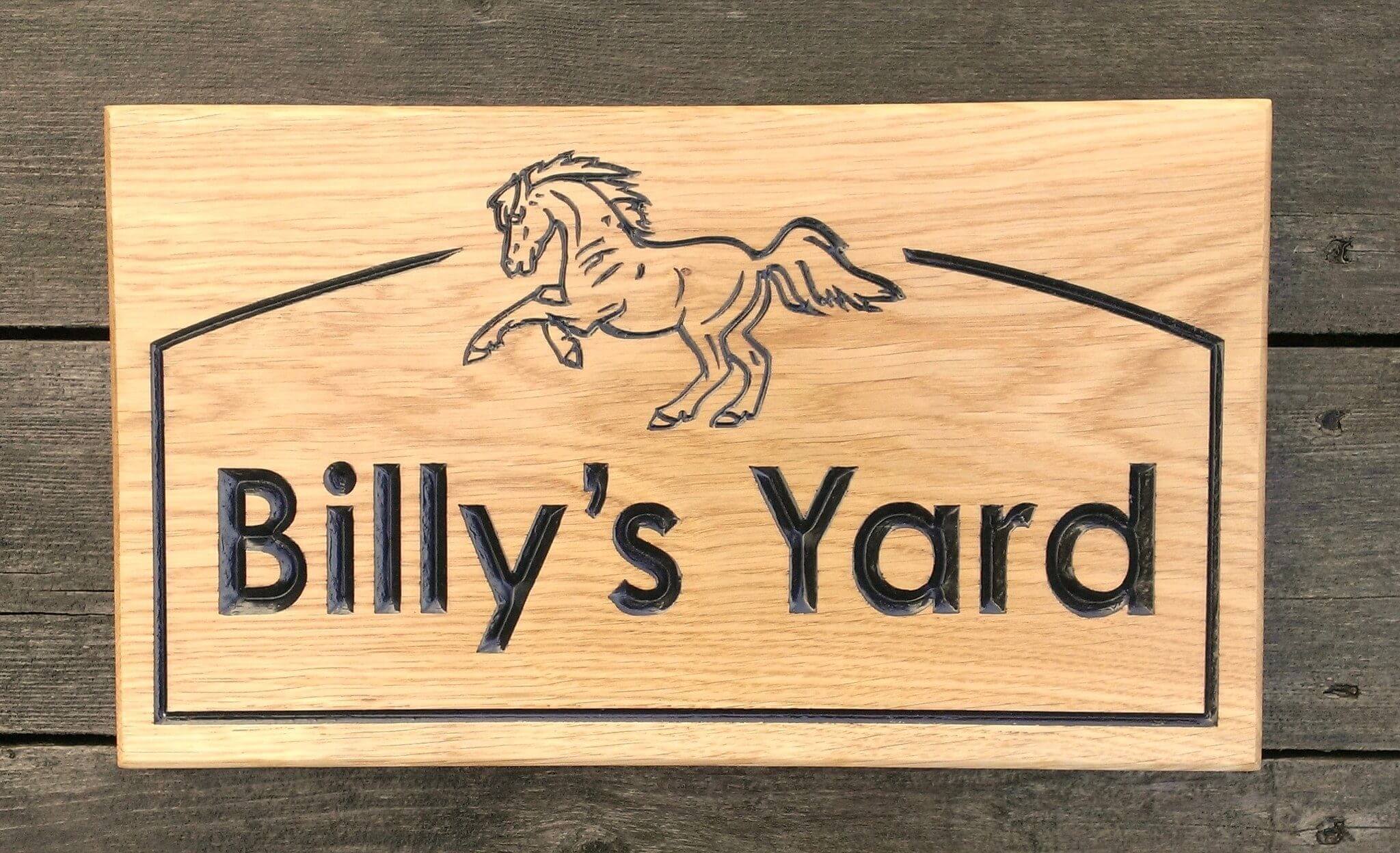 Stable Sign Racing Field Horse Stable Signs